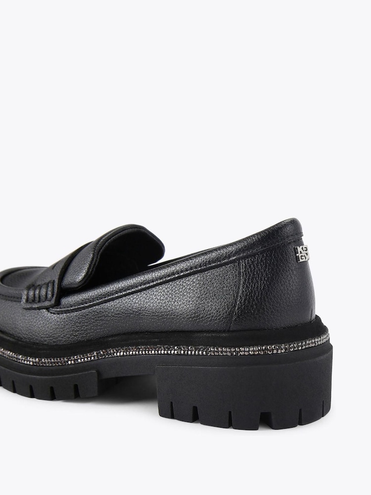 KG Kurt Geiger Black Tiff Loafer Shoes - Image 4 of 4 KG Kurt Geiger Black Tiff Loafer Shoes - Image 4 of 4