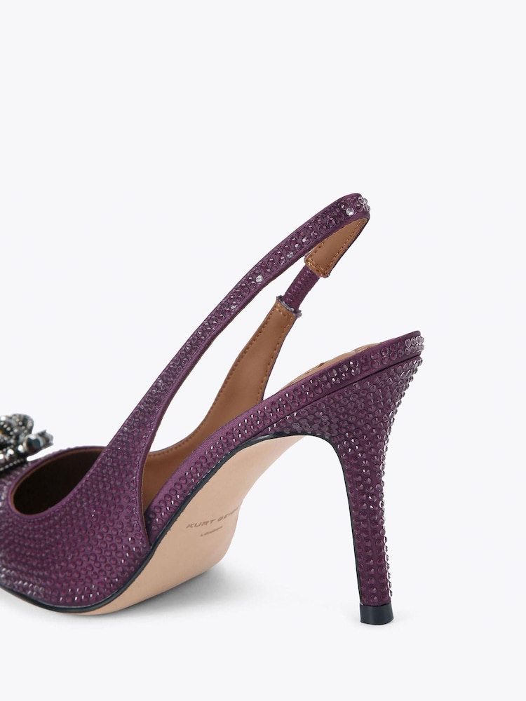 Buy KG Kurt Geiger Purple Belgravia Sling Back Heels from the Next