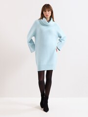Phase Eight Blue Dahlie Dress - Image 3 of 7