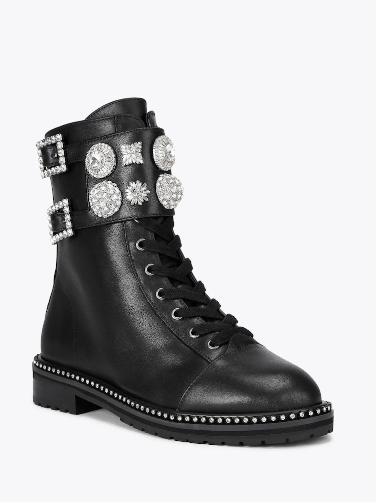 Kurt Geiger London Stoop Combat Boots - Image 2 of 4