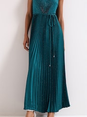 Phase Eight Green Simara Dress - Image 6 of 7