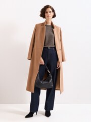 Phase Eight Brown Sequin Cristine Knit Jumper - Image 5 of 6