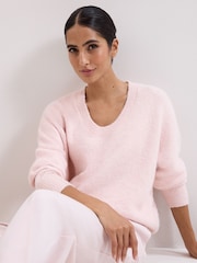 Phase Eight Pink Leah Jumper - Image 4 of 7