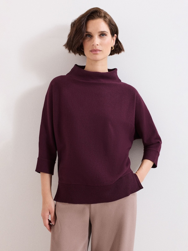 Phase Eight Red Salima Knit Jumper - Image 1 of 7