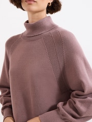 Phase Eight Brown Ellie Dress - Image 4 of 6