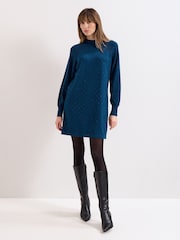 Phase Eight Blue Tala Dress - Image 2 of 6