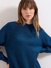 Phase Eight Blue Tala Dress - Image 4 of 6