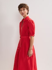 Phase Eight Red Carey Dress - Image 5 of 7