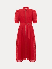 Phase Eight Red Carey Dress - Image 7 of 7