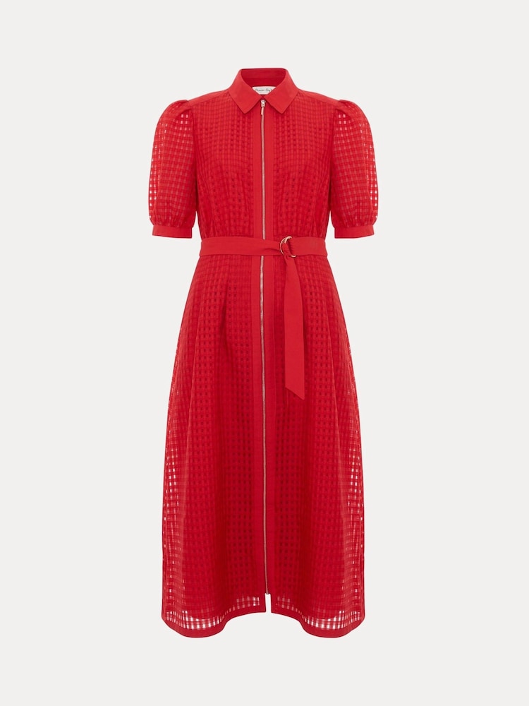 Phase Eight Red Carey Dress - Image 7 of 7