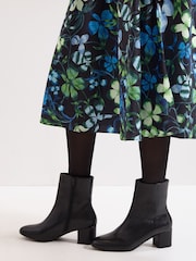 Phase Eight Leather Block Boots - Slika 2 iz 7