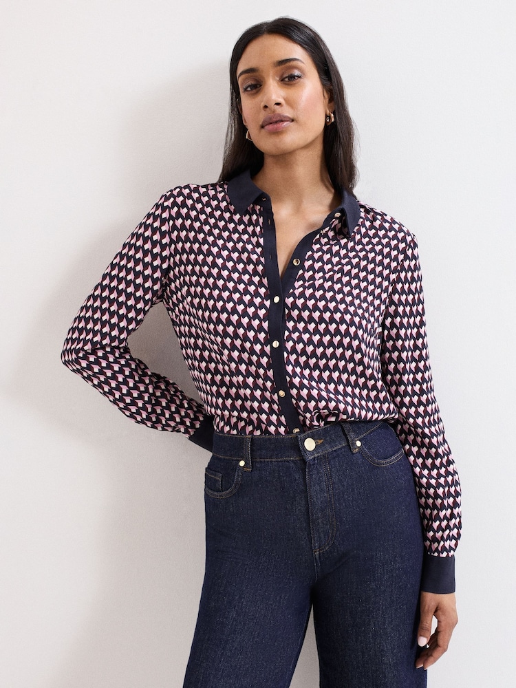 Phase Eight Blue Briar Shirt - Image 1 of 7