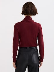 Phase Eight Red Lottie Cowl Knit Jumper - Image 2 of 6