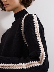 Phase Eight Black Immy Jumper - Image 5 of 7