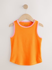 Naranja - Stitched Ribbed Vest (3-16yrs) - Imagen 5 de 8