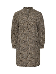 Yours Curve com decote zíper Jumper Dress - Imagem 5 de 5