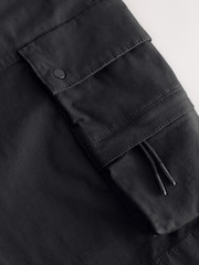 Black Tech Stretch Utility Cargo Shorts - Image 11 of 11