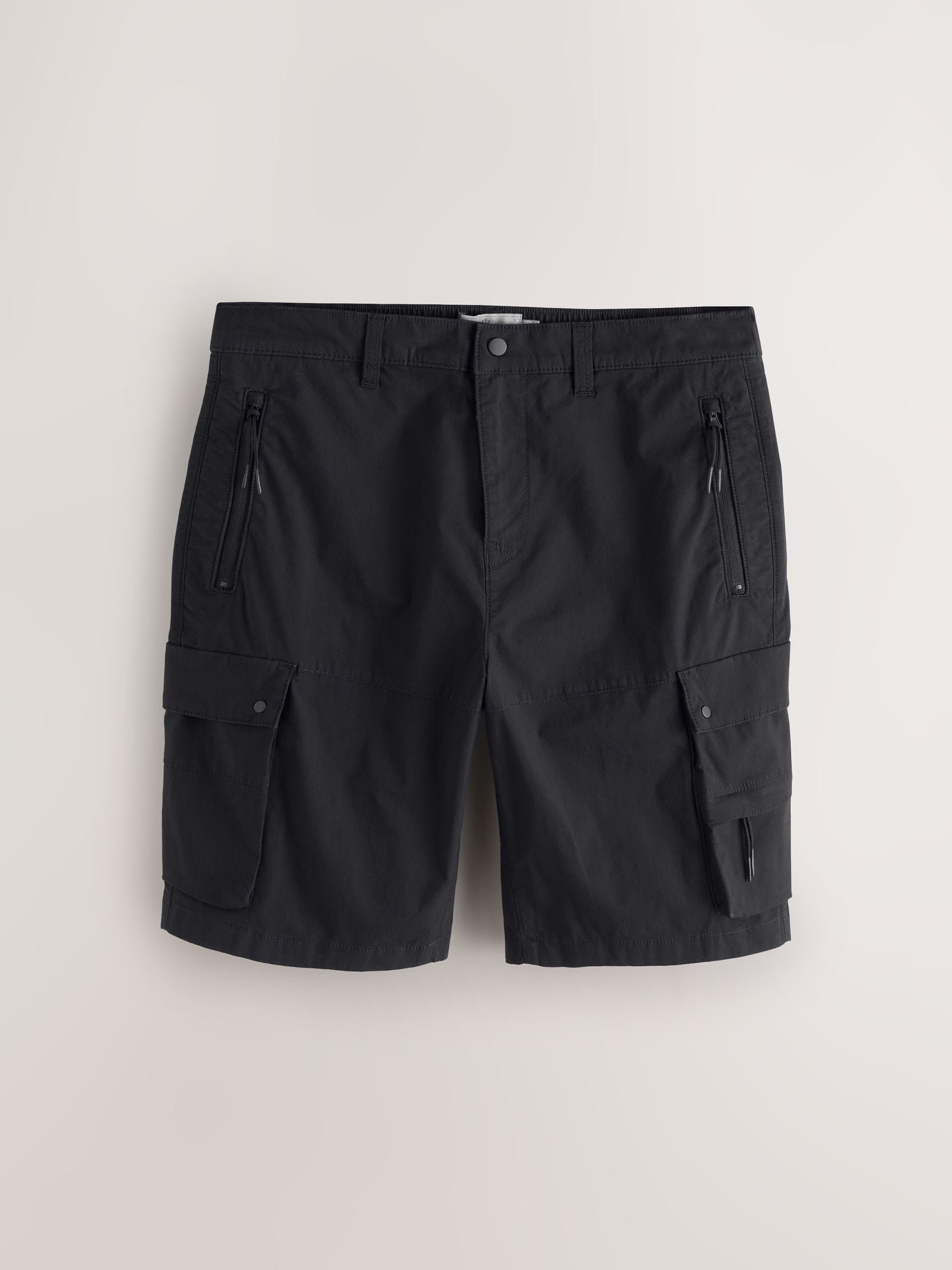 Buy Black Tech Stretch Utility Cargo Shorts from the Next UK