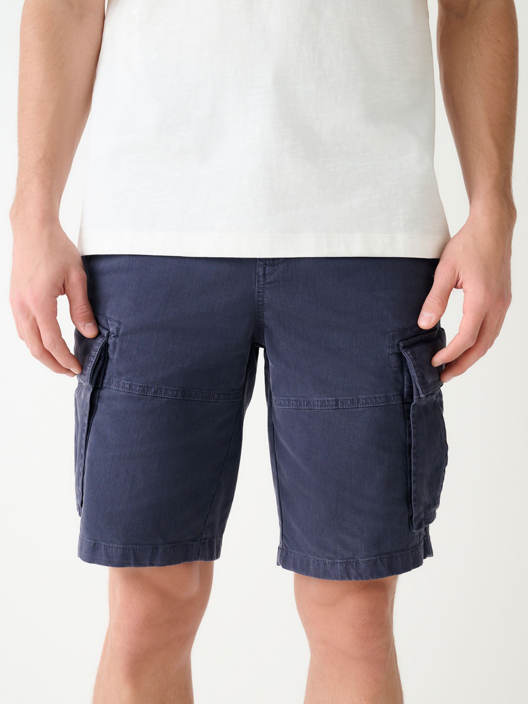 Buy Navy Blue Utility Cargo Shorts from Next Canada