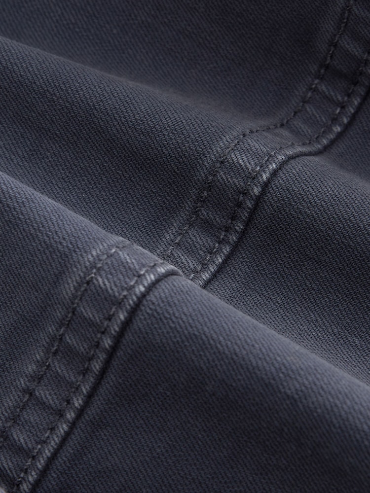 Navy Blue Utility Cargo Shorts - Image 12 of 12