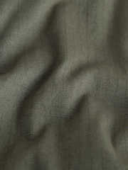 Khaki Green Belted Ripstop Cargo Shorts - Image 10 of 14