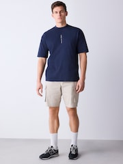 Stone Belted Ripstop Cargo Shorts - Image 2 of 13