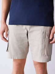 Stone Belted Ripstop Cargo Shorts - Image 4 of 13