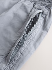 Vintage Blue Drawstring Waist Cargo Shorts - Image 7 of 7