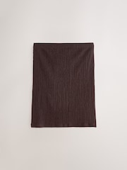 Schokoladenbraun - Trägerloses Jersey-Top - Bild 4 von 6