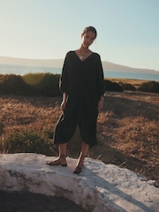 Schwarz - Twist Kleid - Bild 2 von 5