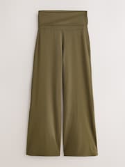 Olive Green Active Balance Sports Wide Leggings - Image 6 of 8