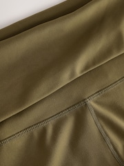 Olive Green Active Balance Sports Wide Leggings - Image 7 of 8