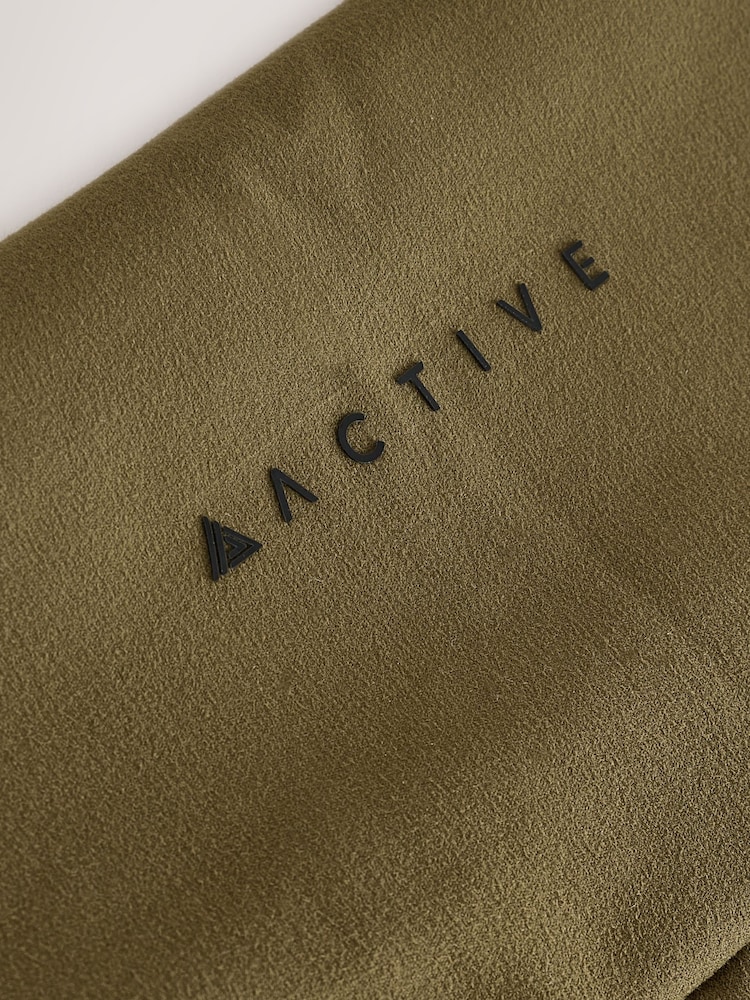 Olive Green Active Balance Sports Wide Leggings - Image 8 of 8