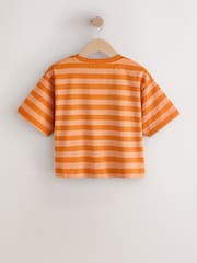 Purple/Orange Graphic T-Shirts 4 Pack (3-16yrs) - Image 6 of 7