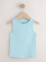 Multi Pastel Ribbed Vests 7 Pack (3-16yrs) - Image 7 of 11