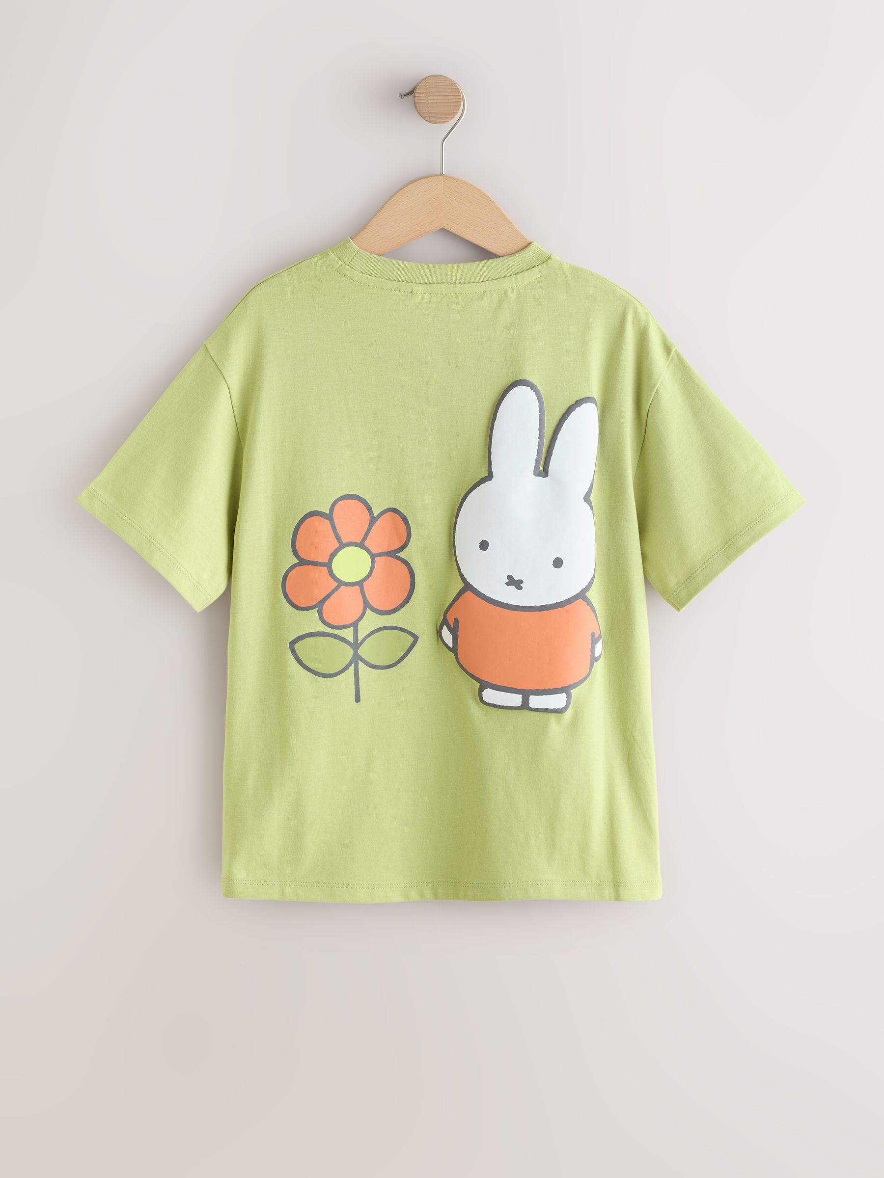 Buy Green Miffy Oversized Graphic T-Shirt (3-16yrs) from Next Norway