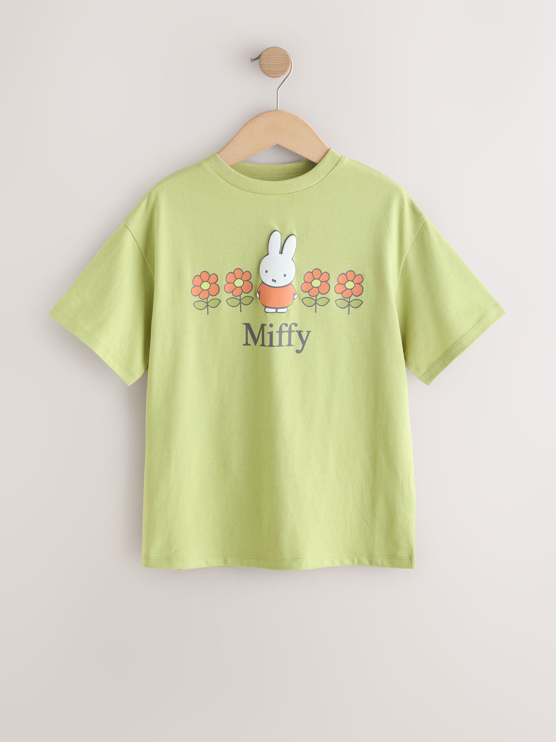 Buy Green Miffy Oversized Graphic T-Shirt (3-16yrs) from Next USA