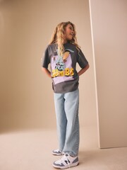Grey Dumbo License Oversized Graphic T-Shirt (3-16yrs) - Image 2 of 4