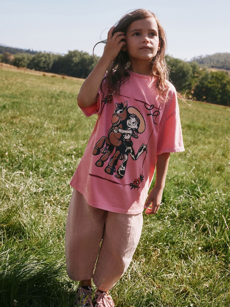 Red Jessie Oversized Toy Story Graphic Print T-Shirt (3-16yrs) - Image 2 of 8