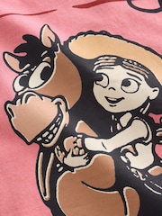 Red Jessie Oversized Toy Story Graphic Print T-Shirt (3-16yrs) - Image 7 of 8