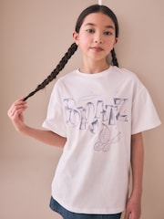White Bratz License Oversized Graphic T-Shirt (3-16yrs) - Image 1 of 8