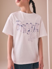 White Bratz License Oversized Graphic T-Shirt (3-16yrs) - Image 2 of 8