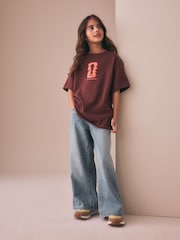 Brown FIFA License Oversized Graphic T-Shirt (3-16yrs) - Image 3 of 4