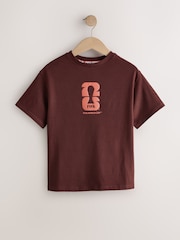 Brown FIFA License Oversized Graphic T-Shirt (3-16yrs) - Image 5 of 8