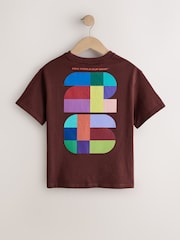 Brown FIFA License Oversized Graphic T-Shirt (3-16yrs) - Image 6 of 8