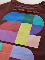 Brown FIFA License Oversized Graphic T-Shirt (3-16yrs) - Image 8 of 8
