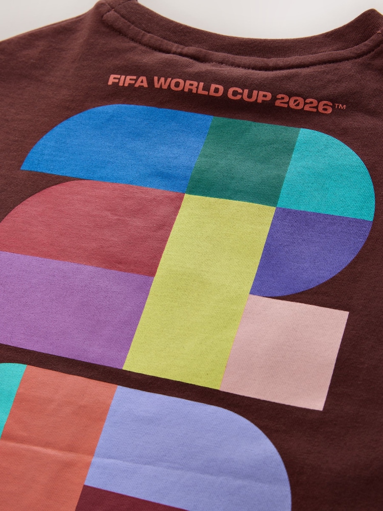 Brown FIFA License Oversized Graphic T-Shirt (3-16yrs) - Image 8 of 8 Brown FIFA License Oversized Graphic T-Shirt (3-16yrs) - Image 8 of 8