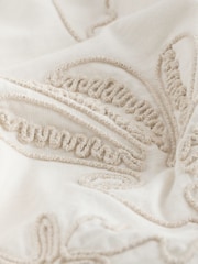 Ecru Embroidered Oversized Boxy T-Shirt (3-16yrs) - Image 10 of 11