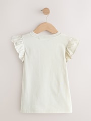 White Horse Frill Sleeve T-Shirt (3-16yrs) - Image 2 of 4
