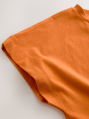 Orange Popcorn - Tricou cu croi pătrat cu model grafic (3-16yrs) - Imaginea 7 din 8